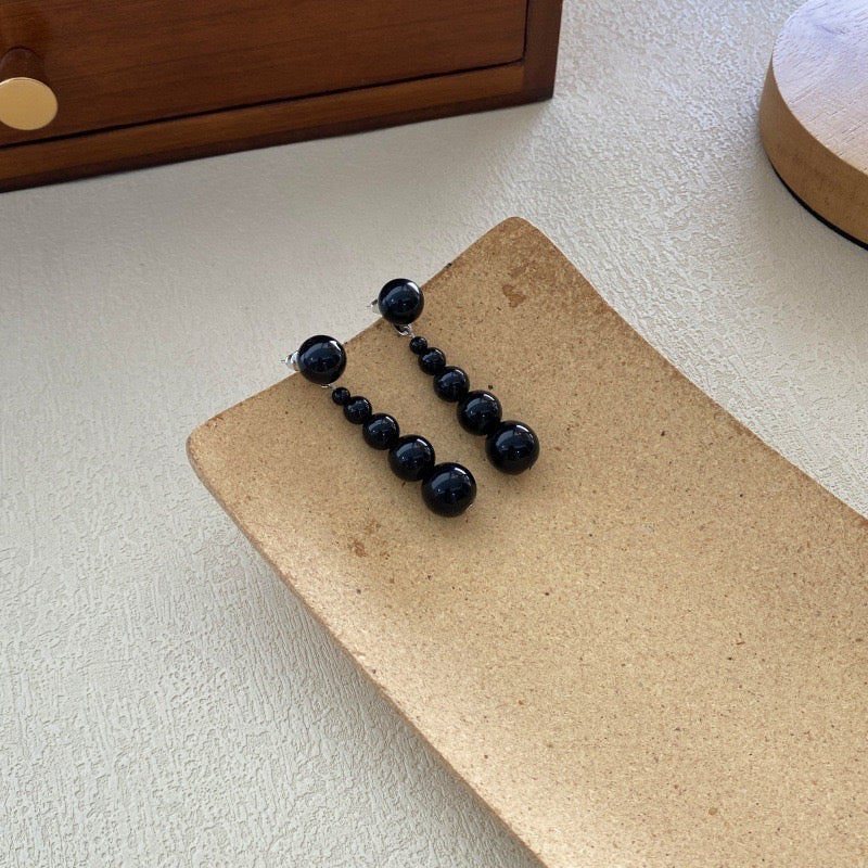 Black Onyx Earrings