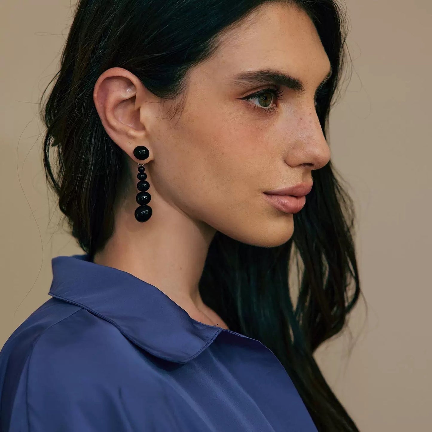 Black Onyx Earrings