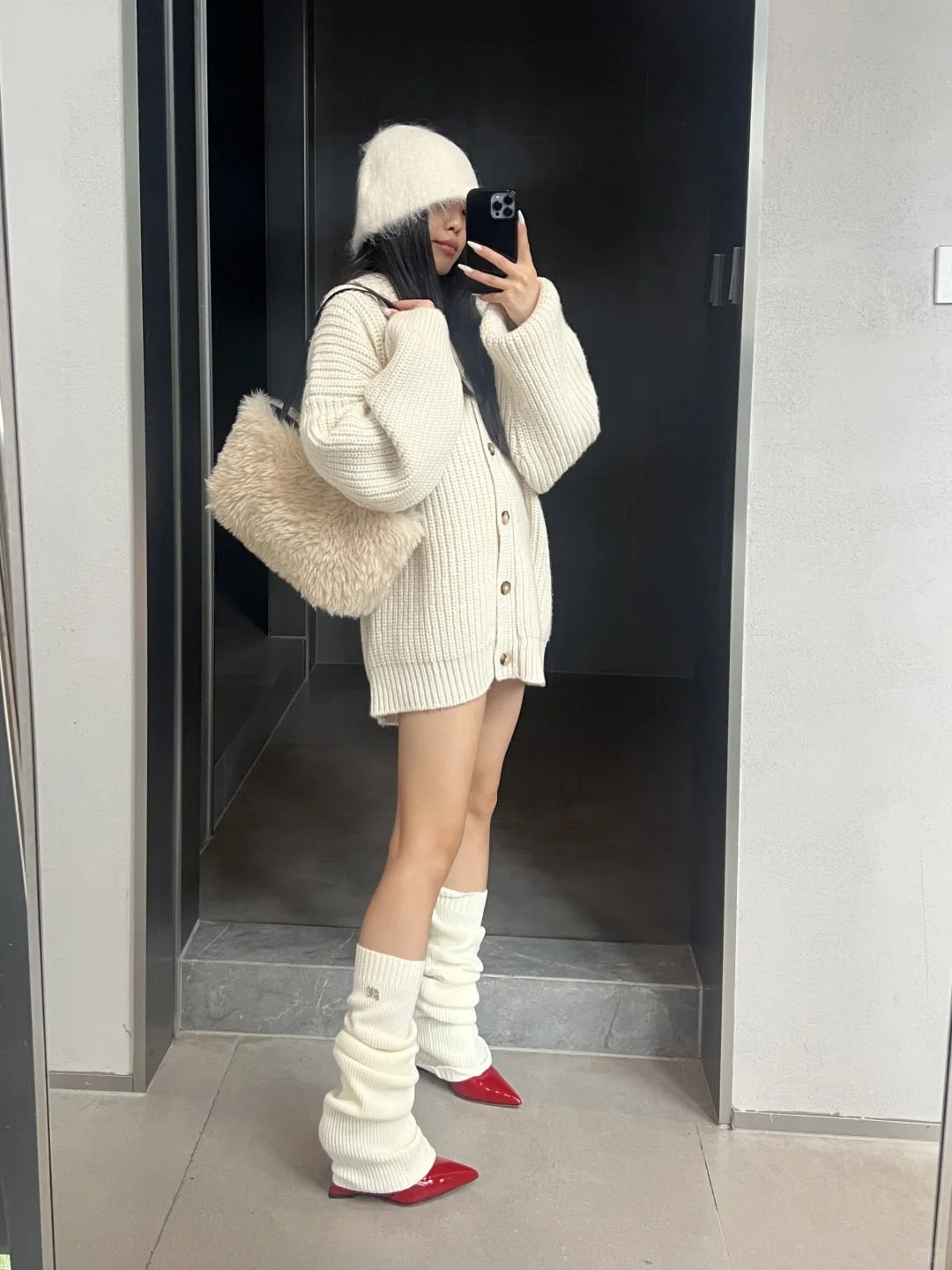 BBSpeak Faux Fur Tote Bag