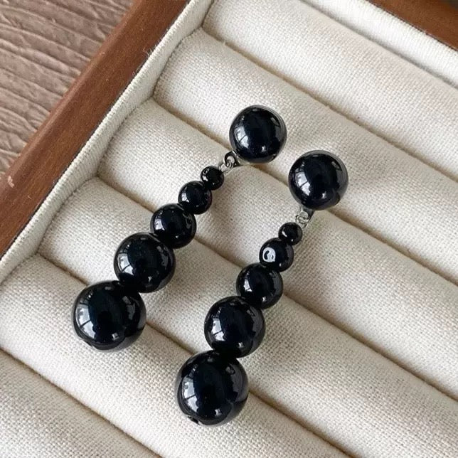 Black Onyx Earrings