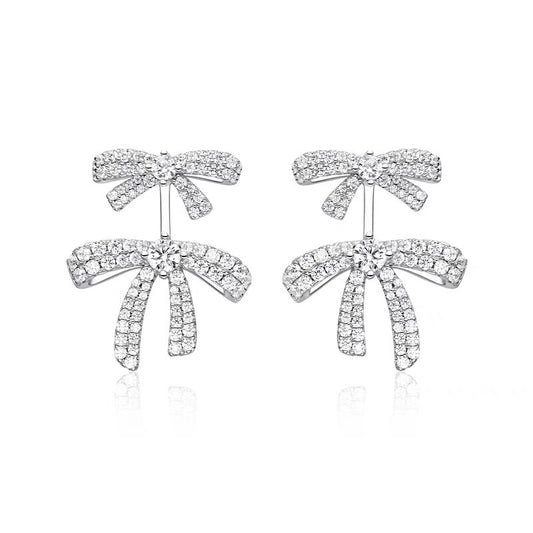 Double Bow Earrings