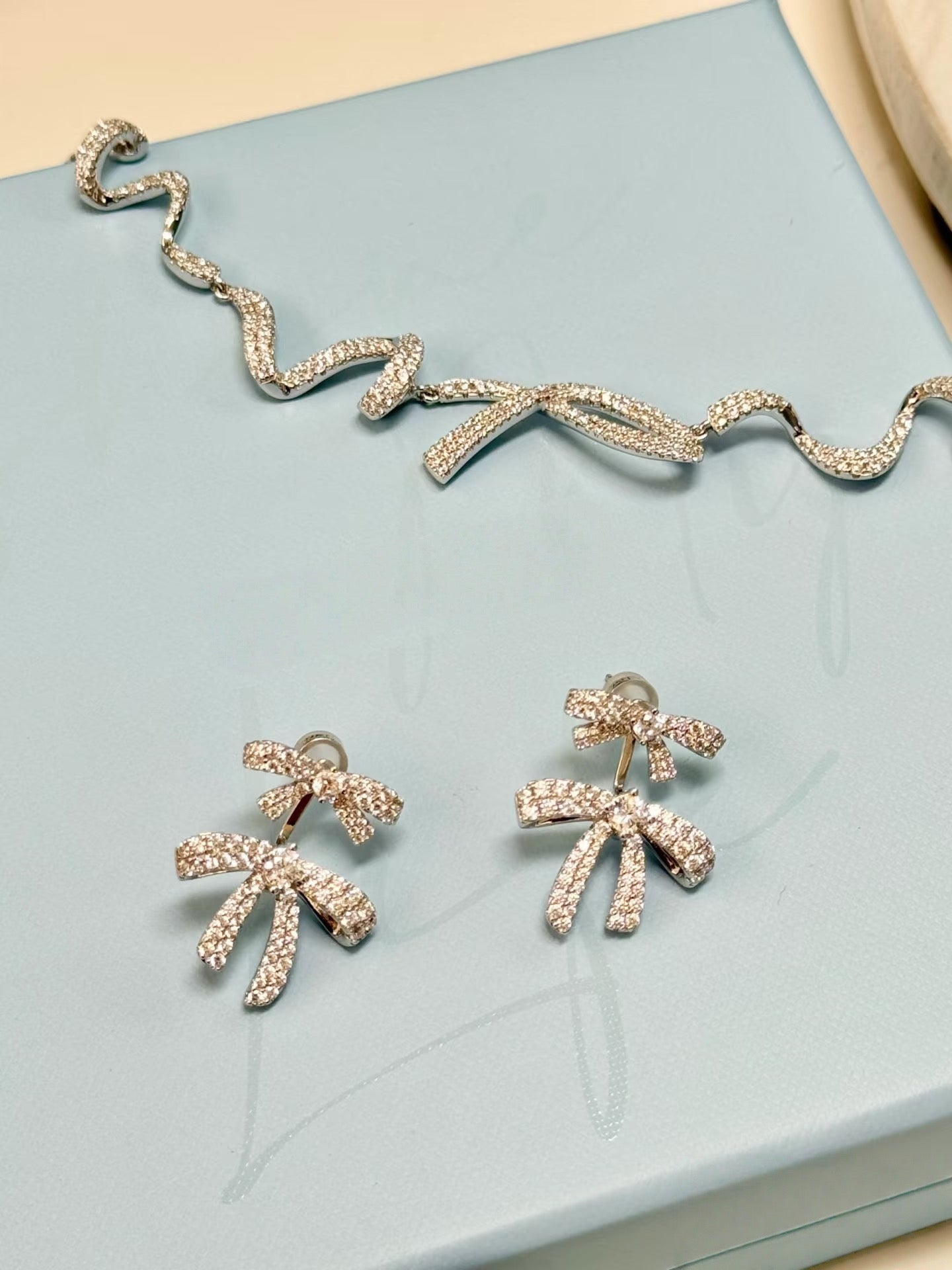 Double Bow Earrings