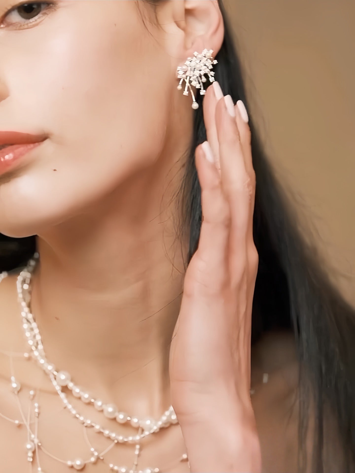 Luminescent Nebula Pendant earrings