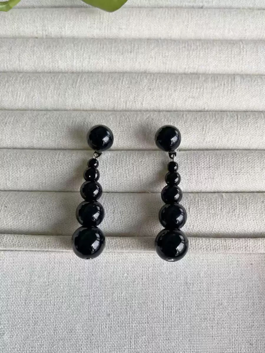 Black Onyx Earrings