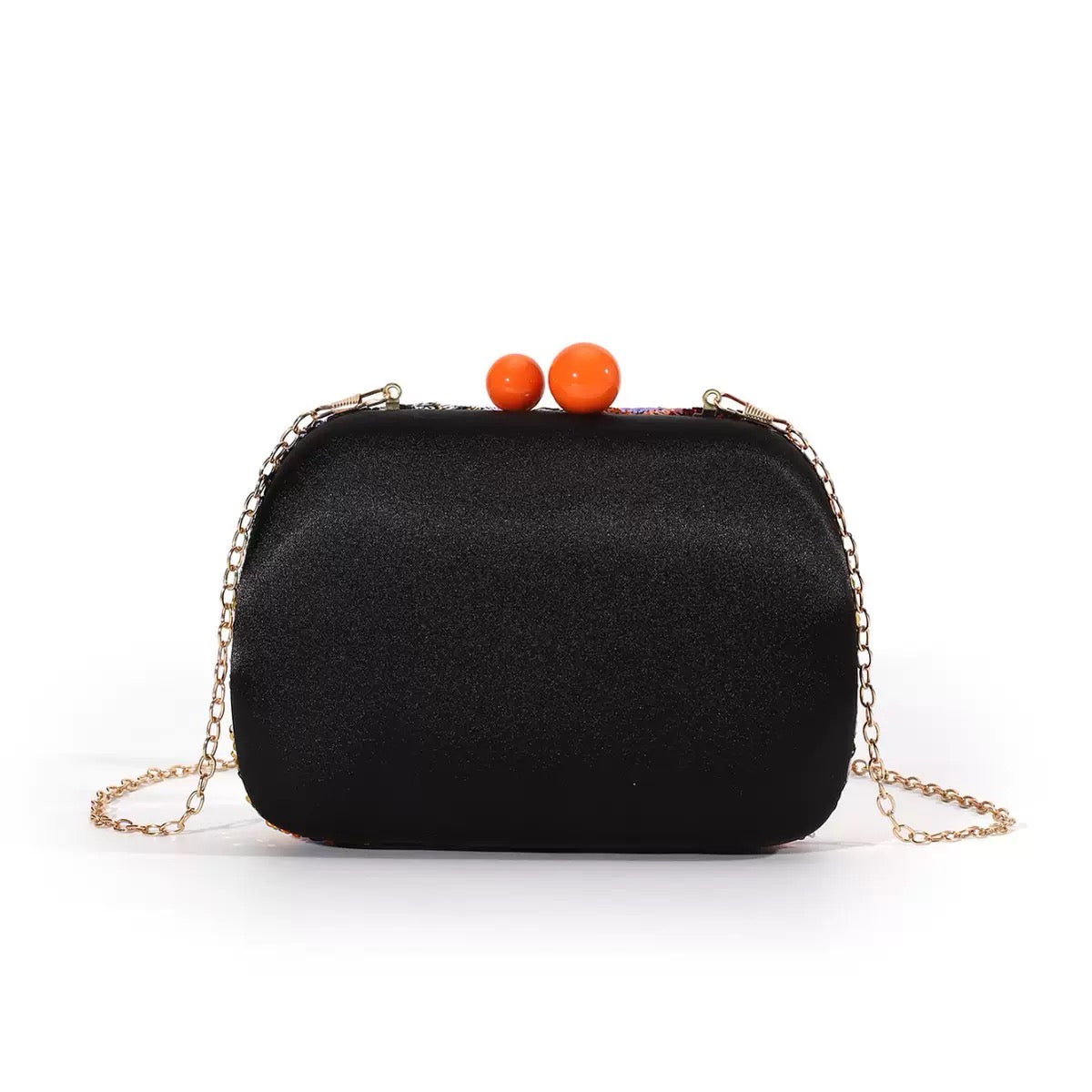 Glitter sequin evening clutch