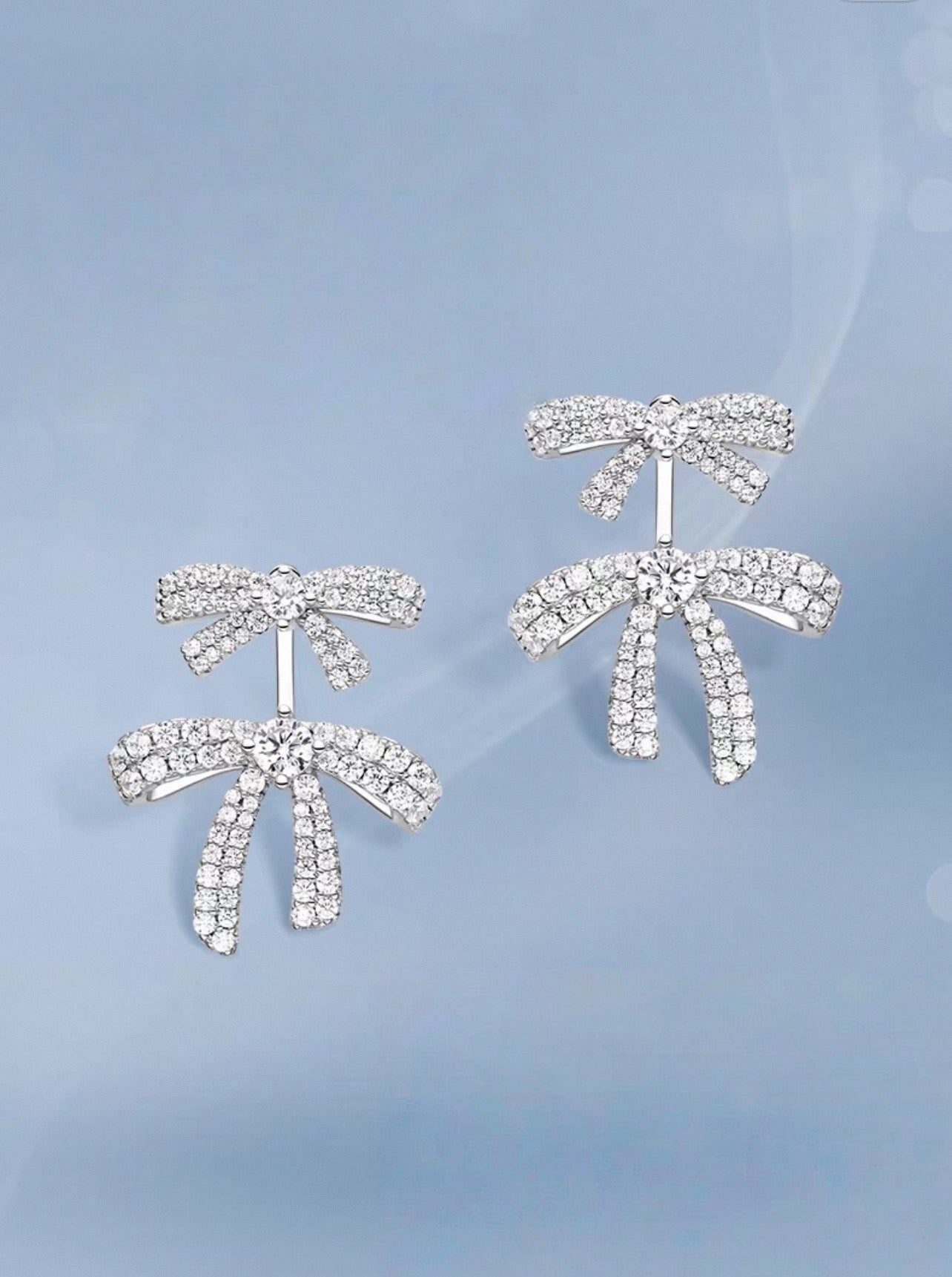 Double Bow Earrings